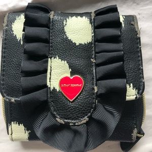 Betsy Johnson tri-fold wallet